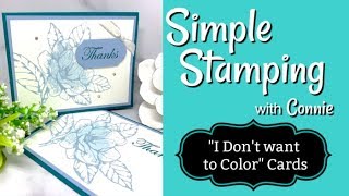 Card Making Hack That Youll Love For Simple Stamping [upl. by Enrichetta449]