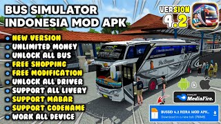 BUSSID Bus Simulator Indonesia Mod Apk Versi 42 Terbaru 2024  Unlimited Money amp Free Shopping [upl. by Durkin]