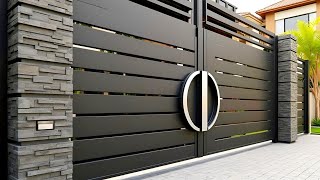 200 Best Modern Gate Design Ideas 2024  Iron Wooden amp Steel Gates for House Exterior Wall Design [upl. by Favian]