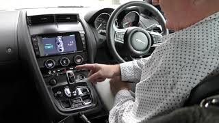 2018 jaguar F Type cool interior features 20L [upl. by Mehs]