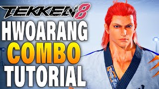 Tekken 8 Hwoarang Combos  Tekken 8 Hwoarang Combo Tutorial [upl. by Guria]