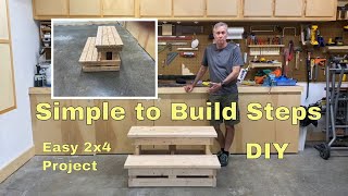 How To Build Steps  Easy DIY [upl. by Aeneas648]