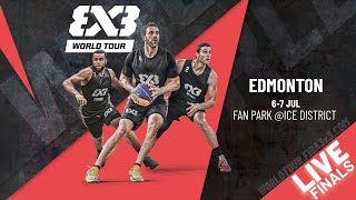 RELIVE  FIBA 3x3 World Tour Edmonton 2024  Finals [upl. by Leora]