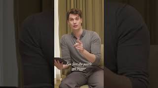 Nicholas Galitzine reveals fan reaction to first photo as George Villiers  Mary amp George [upl. by Aramak415]