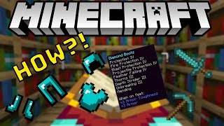 HOW TO GET MAX ENCHANTMENTS IN MINECRAFT 114 [upl. by Flora830]