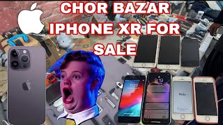 CHOR BAZAR IPHONE XR FOR SALE ONLY 5 THOUSAND 😱EXPOSED CHOR BAZAR [upl. by Cleve49]