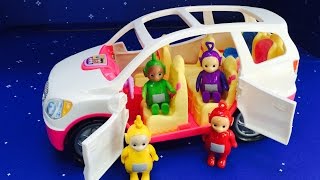 TELETUBBIES Toys Fisher Price Van Ride [upl. by Carli]