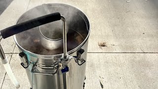 VEVOR All in One Brew Kettle BREW DAY  Equipment Setup [upl. by Cirone]