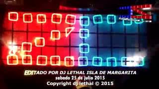 MINITECA ZC FIESTA RETRO EN MARGARITA SÁBADO 25 JULIO 2015 [upl. by Adliwa951]