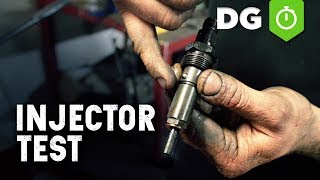 Diesel Fuel Injector Test Mechanical [upl. by Mischa]