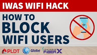 PAANO IBLOCK ANG MGA NAKA CONNECT SA WIFI HOW TO BLOCK WIFI USERS [upl. by Barbe]