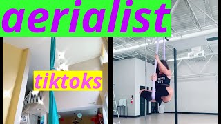 AERIAL SILKS are the best 😍 SuperBest TikTok aerialist Compilation [upl. by Lareine]