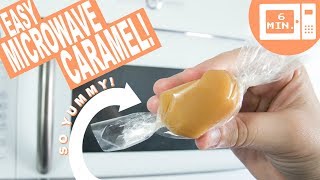 How to Make Caramel in a MICROWAVE in 6 Minutes  Cinnamon amp Black Licorice Caramel [upl. by Tterej]