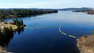 RENFREW COUNTY AERIAL VIDEOS  Madawaska River and Lake Calabogie [upl. by Vharat]