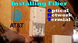 ATampT Fiber Installation [upl. by Cire408]