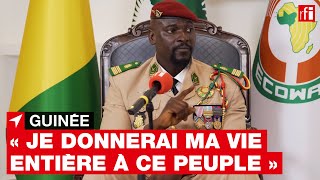 Guinée  Rencontre avec le président Doumbouya • RFI [upl. by Atnima]