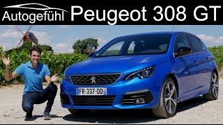 Peugeot 308 GT FULL REVIEW 2020 update 308 hatch GT Pack in Thomas Blue 😎  Autogefühl [upl. by Koran]