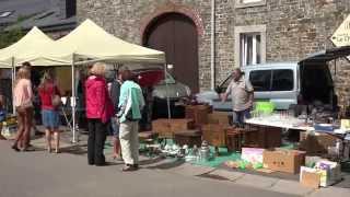 Brocante en rommelmarkten in de Belgische Ardennen [upl. by Htabazile]