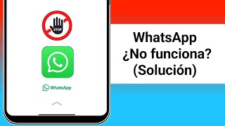 ¿WhatsApp dejó de funcionar de repente Cómo solucionar el problema de que WhatsApp no funciona [upl. by Nagorb]