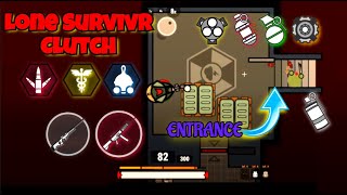 Old Lone Survivr Clutch In 50v50  Survivio [upl. by Jezabella]