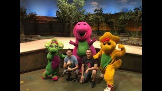 A Day In the Park with Barney Universal Studios Florida 3222017 [upl. by Arinay517]