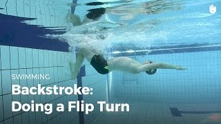 How to Do a Flip Turn  Backstroke [upl. by Yenor]