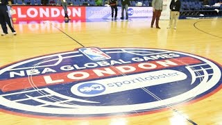 New York Knicks to play Milwauke Bucks as NBA return to Londons O2 arena [upl. by Alisen381]