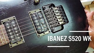 Ibanez S520 WK  Unboxing Rápido [upl. by Nosac910]