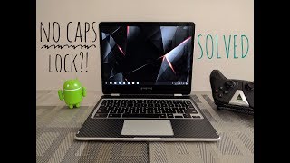 Chromebook How To Use Caps Lock Tutorial [upl. by Mellar]