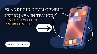 Le3Linear Layout in Android Developmentandroidstudio androiddevelopers [upl. by Noved941]