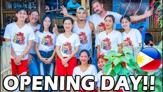 Opening Day Everything That Can Happen Will Opening A Business In Philippines [upl. by Ayel]