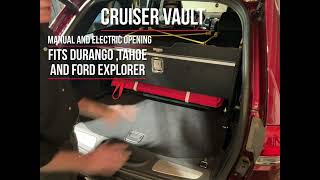 Cruiser Vault  Secure in Vehicle Storage [upl. by Airahs]