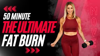 50 Minute The Ultimate Fat Burning Workout  Strength amp Cardio  Total Body HIIT [upl. by Htrowslle138]