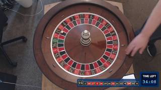 Roulette Wheel Spins from The Real Wheel [upl. by Grindle]