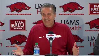 FULL John Caliparis introductory press conference with the Arkansas Razorbacks [upl. by Eed243]