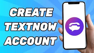 How To Create Textnow Account In 2025 [upl. by Oibaf389]