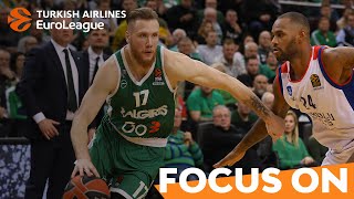 Focus on Ignas Brazdeikis Zalgiris Kaunas [upl. by Zurn425]