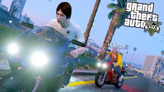 Survivor vs Hunter in GTA 5 [upl. by Medora912]