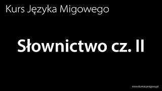 Nauka Języka Migowego  Słownictwo cz II [upl. by Riocard]