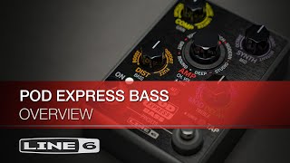 Line 6  POD Express Bass  Overview [upl. by Maryjo]