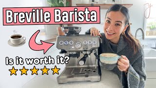 Breville Barista Express Review I How to use a beginners guide☕ [upl. by Enia]