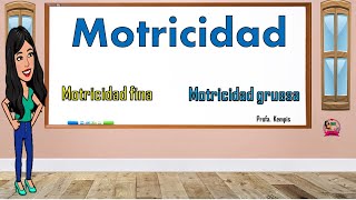 La motricidad fina y motricidad gruesa [upl. by Zoltai123]