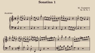 Sonatina No1 in C Major  M Clementi Op36 No1 Mvt I  Daniel Roberts  Pianist [upl. by Levana]