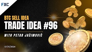 Trading Idea №96  BTC Sell Idea [upl. by Bowra]