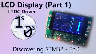 LCD Display Part 1  Discovering STM32 Episode 6 [upl. by Retsev]