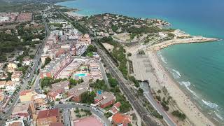 Tarragona drone view August 2023 [upl. by Adnael864]