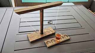 Ring Hook Game  How I Make Them  Table Top Version [upl. by Nedyarb]