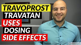 Travoprost Travatan  Uses Dosing Side Effects  Pharmacist Review [upl. by Areht]