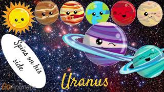 Planets Song  Learn the Planets  Nursery Rhyme  Kids Songs [upl. by Lindie720]