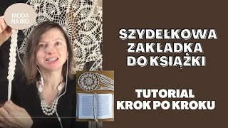 TUTORIAL Szydełkowa zakładka do książki [upl. by Nert]